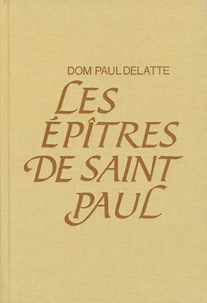 Immagine del venditore per Les ptres de Saint Paul (replaces dans le milieu historique des Actes des Aptres) venduto da Calepinus, la librairie latin-grec