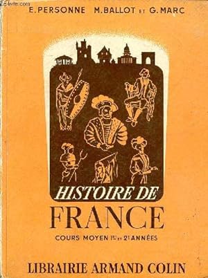 Imagen del vendedor de France cours moyen 1re et 2me annes a la venta por Le-Livre