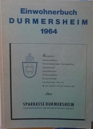 Einwohnerbuch Durmersheim 1964