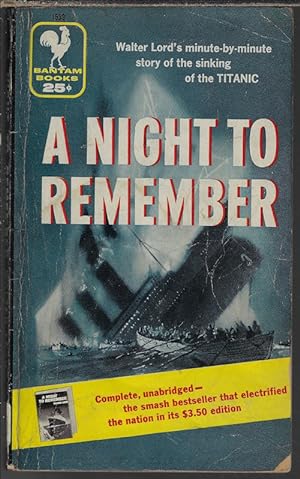 Immagine del venditore per A NIGHT TO REMEMBER venduto da Books from the Crypt