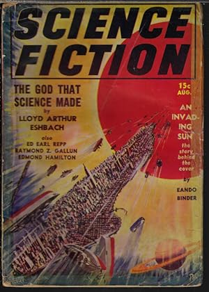 Imagen del vendedor de SCIENCE FICTION: August, Aug. 1939 a la venta por Books from the Crypt