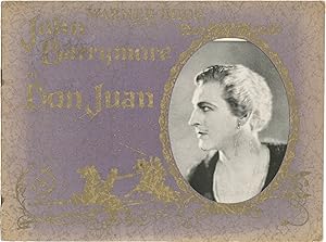 Bild des Verkufers fr Don Juan (Original program for the 1926 film) zum Verkauf von Royal Books, Inc., ABAA