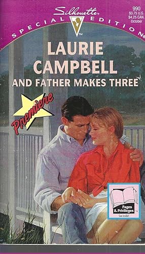 Seller image for And Father Makes Three (Premiere) (Silhouette Special Edition) for sale by Vada's Book Store