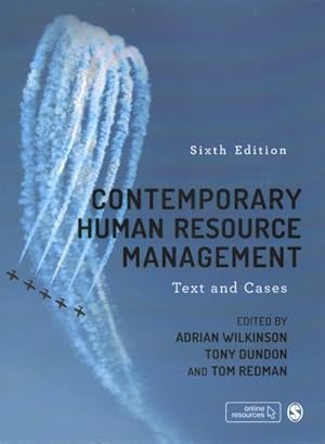 Imagen del vendedor de Contemporary Human Resource Management : Text and Cases a la venta por GreatBookPrices