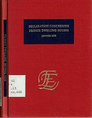 Seller image for A Briefe Declaration for what manner of speciall Nusance concerning private dwelling Houses, a man may have his remedy by Assise, or other Action as the Case requires : Vnfolded in the arguments, and opinions of foure famous sages of the common law; together with the power, and extent of customes in cities, townes, and corporations, concerning the same: together with the determination of the law, concerning the commodity for sale by Mike's Library LLC