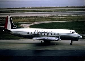 Imagen del vendedor de Ansichtskarte / Postkarte Italienisches Passagierflugzeug, Alitalia, Vickers Viscount 798, I LIRM a la venta por akpool GmbH