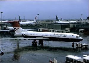 Immagine del venditore per Ansichtskarte / Postkarte Britisches Passagierflugzeug, British Airways, Vickers super VC 10, G ASGF venduto da akpool GmbH