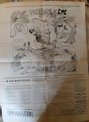 Imagen del vendedor de Curiosa FIN DE SIECLE Journal Illustre 1895 459 RADIGUET Aristide BRUANT a la venta por CARIOU1