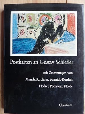 Postkarten an Gustav Schiefler. mit Zeichn. von Edvard Munch . Texte von Gustav Schiefler. Hrsg. ...