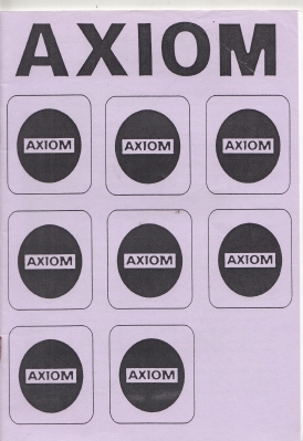 Image du vendeur pour Axiom no 4 (?) mis en vente par COLD TONNAGE BOOKS