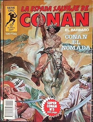 SUPER CONAN 5 (LA ESPADA SALVAJE DE CONAN) NACERÁ UNA BRUJA, EL DURMIENTE BAJO LAS ARENAS, EL ESP...