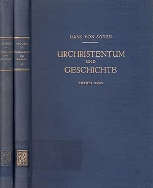 Urchristentum und Geschichte : Gesammelte Aufsätze und Vorträge, Bde. 1 u. 2 [2 Bde.] / Hans von ...