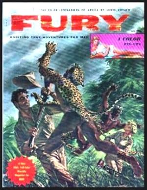 Imagen del vendedor de FURY - Exciting True Adventures for Men - Volume 22, number 3 - January 1957 a la venta por W. Fraser Sandercombe