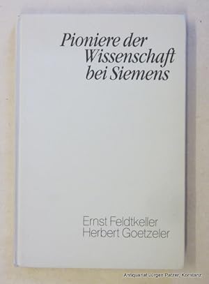 Image du vendeur pour Beruflicher Werdegang und wichtigste Ergebnisse. Herausgegeben von Ernst Feldtkeller u. Herbert Goetzeler. Erlangen, Publicis MCD Verlag, 1994. Mit Abbildungen. 187 S. Or.-Pp. (ISBN 3895780065). mis en vente par Jrgen Patzer