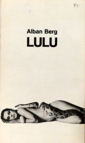 Bild des Verkufers fr [Programmbuch + Heft] Alban Berg Lulu zum Verkauf von Paul van Kuik Antiquarian Music