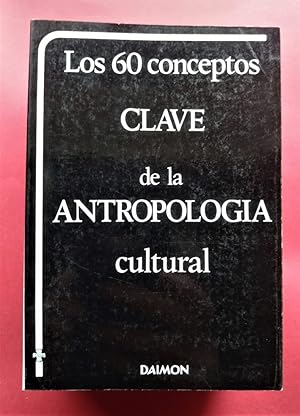 Image du vendeur pour Conceptos Clave de la Antropologa Cultural. mis en vente par Carmichael Alonso Libros