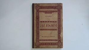 Image du vendeur pour The Last Judgement. An Oratorio. mis en vente par Goldstone Rare Books