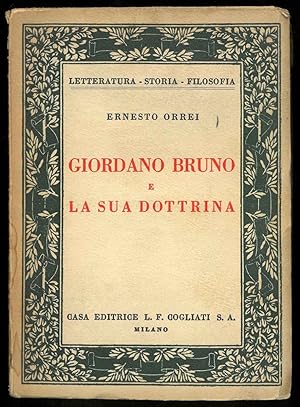 Giordano Bruno e la sua dottrina.