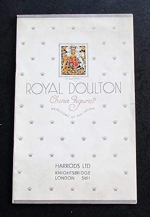 HARRODS CATALOGUE FOR ROYAL DOULTON CHINA FIGURES HEIRLOOMS OF THE FUTURE
