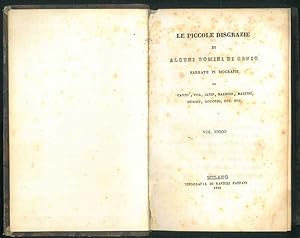 Le piccole disgrazie di alcuni uomini di genio narrate in biografie da Cantù, Foa, Janin, Marmier...