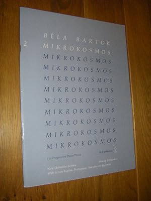 Bild des Verkufers fr Mikrokosmos. 153 Progressive Piano Pieces. Vol. 2: Nos. 37 - 66 zum Verkauf von Versandantiquariat Rainer Kocherscheidt