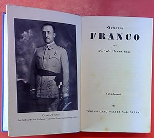 Immagine del venditore per General Franco. venduto da biblion2