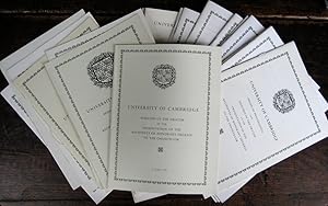 Speeches of the Orator [of Cambridge University] at the Presentation of Honorary Degrees to the C...