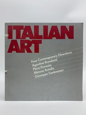 Italian Art. Four Contemporary Directions. Agostino Bonalumi, Piero Dorazio, Mimmo Rotella, Giuse...