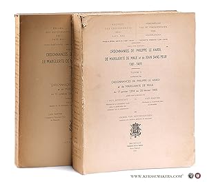 Seller image for Ordonnances de Philippe le Hardi, de Marguerite de Male et de Jean Sans Peur 1381 - 1419 [ 2 volumes ]. for sale by Emile Kerssemakers ILAB
