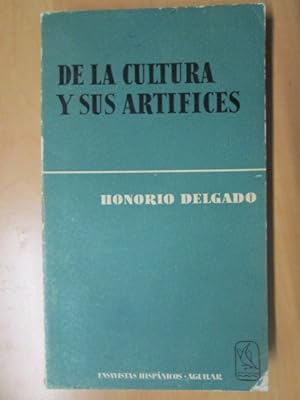 Seller image for DE LA CULTURA Y SUS ARTFICES for sale by LIBRERIA AZACAN