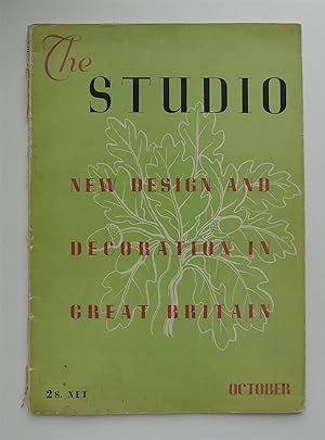 New Design and decoration in Great Britain. Special issue of The Studio. October 1940, Vol.120, N...