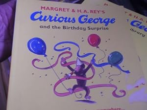 Curious George and the Birthday illstrated in the style of H.A.Rey by Matha Weston