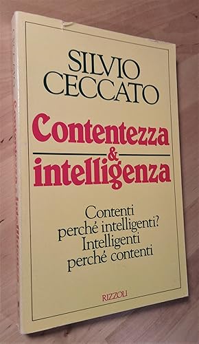 Seller image for Contentezza & intelligenza for sale by Llibres Bombeta