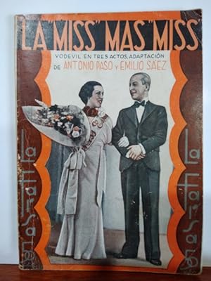 Imagen del vendedor de LA MISS MAS MISS a la venta por Librera Vobiscum