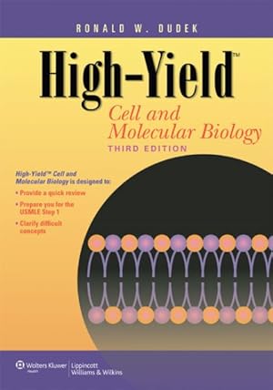 Bild des Verkufers fr High-Yield Cell and Molecular Biology zum Verkauf von GreatBookPrices
