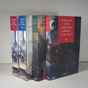 Bild des Verkufers fr Les Meilleures romans qubcois du XIXe (19e) sicle. Les meilleures nouvelles qubcoises du XIXe (19e) sicle. Les meilleurs contes fantastiques qubcois du XIXe (19e) sicle. 4 Volumes zum Verkauf von Librairie Bonheur d'occasion (LILA / ILAB)