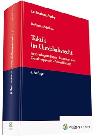 Seller image for Taktik im Unterhaltsrecht for sale by primatexxt Buchversand