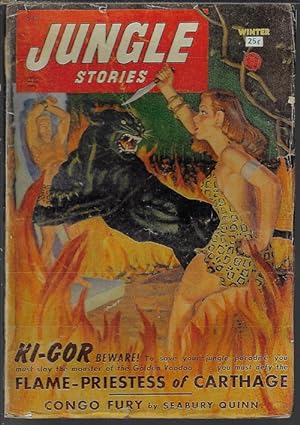 JUNGLE Stories: Winter 1950 ("Flame Priestess of Carthage")