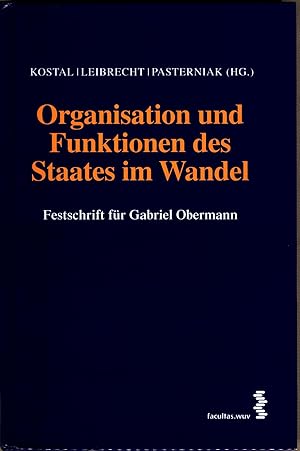 Bild des Verkufers fr Organisation und Funktionen des Staates im Wandel Festschrift Gabriel Obermann zum Verkauf von avelibro OHG