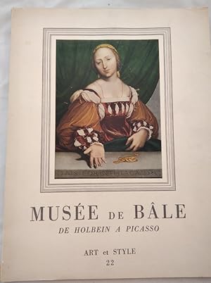 Bild des Verkufers fr Musee de Bale: De holbein a Picasso - Art et Style, 22. zum Verkauf von KULTur-Antiquariat