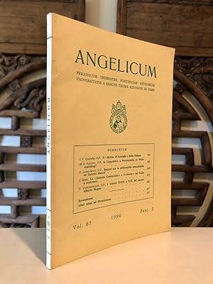 La Donatio Constantini e l'Oratio del Valla a Confronto (published in) Angelicum Periodicum Trime...