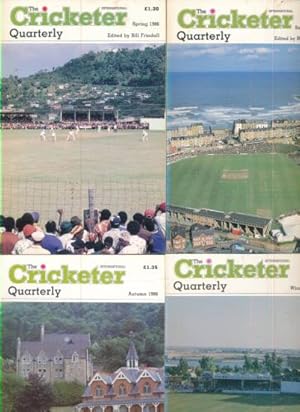 Bild des Verkufers fr The Cricketer International Quarterly. Volume 14. 1986. 4 issue set zum Verkauf von Barter Books Ltd