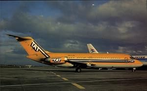 Image du vendeur pour Ansichtskarte / Postkarte Franzsisches Passagierflugzeug, Touraine Air Transport, OH-LYG McDonnell Douglas DC-9 mis en vente par akpool GmbH