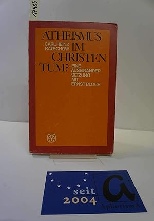 Imagen del vendedor de Atheismus im Christentum?. Eine Auseinandersetzung mit Ernst Bloch. a la venta por AphorismA gGmbH