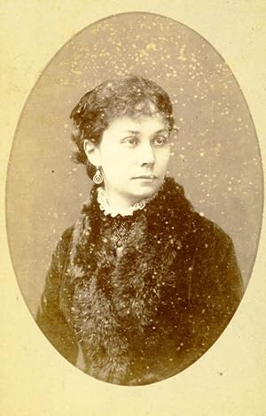 Seller image for France Alger Woman portrait Old CDV Photo Geiser 1880 for sale by Bits of Our Past Ltd
