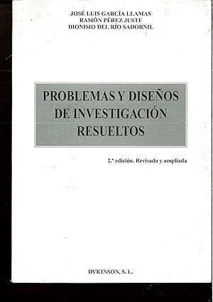 Seller image for Problemas y diseos de investigacion resueltos for sale by Papel y Letras