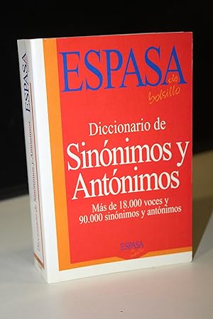 Seller image for Espasa de bolsillo. Diccionario de Sinnimos y Antnimos. for sale by MUNDUS LIBRI- ANA FORTES