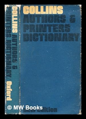 Image du vendeur pour Authors and printers dictionary / F. Howard Collins mis en vente par MW Books Ltd.