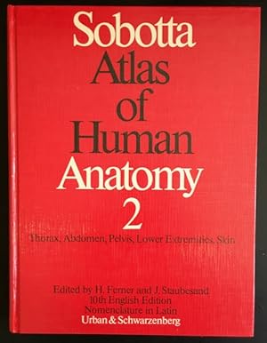 Seller image for Sobotta Atlas of Human Anatomy, Vol. 2: Thorax, Pelvis, Lower Extremities, Skin. for sale by Antiquariat Im Seefeld / Ernst Jetzer