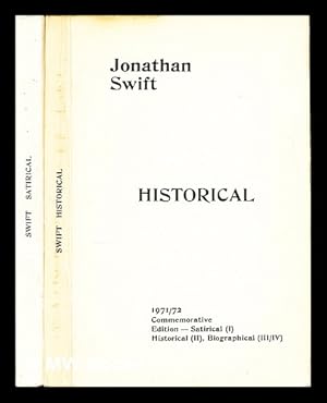 Immagine del venditore per Jonathan Switft: selected and edited: Satirical (I) and Historical (II) venduto da MW Books Ltd.
